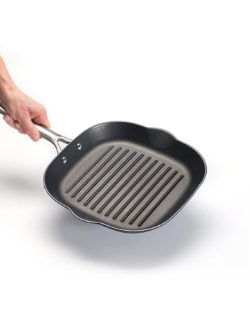 Sauter Patelnia grillowa w kolorze czarnym - Ø 28 cm