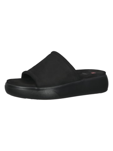 Högl Leren slippers zwart