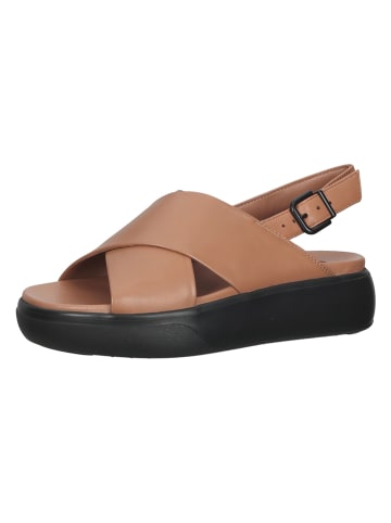 Högl Leren sandalen lichtbruin