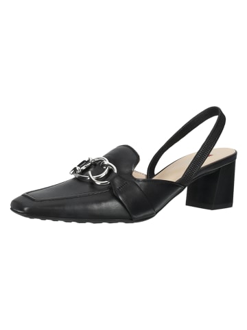 Högl Leder-Pumps in Schwarz