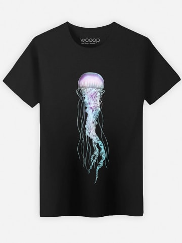 WOOOP Koszulka "Space Jelly" w kolorze czarnym