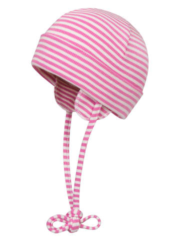 Döll Muts roze/wit
