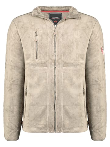ANAPURNA Fleece vest "Utah" taupe