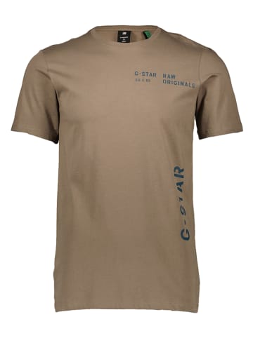 G-Star Koszulka w kolorze jasnobrązowym