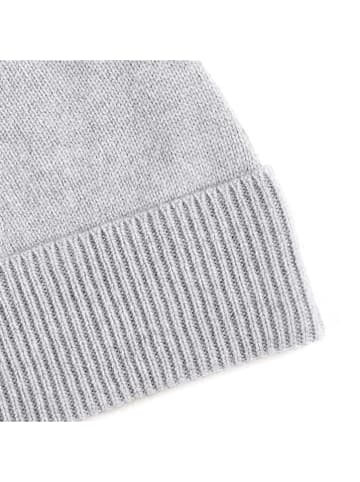 CXL by Christian Lacroix Kaschmir-Beanie in Hellgrau