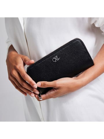 CXL by Christian Lacroix Leren portemonnee "Concorde" zwart - (B)20 x (H)11 cm