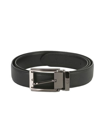 CXL by Christian Lacroix Leder-Gürtel "Lucas" in Schwarz - (L)120 cm
