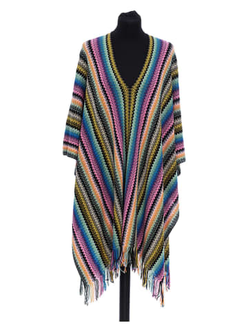 Missoni Ponczo ze wzorem