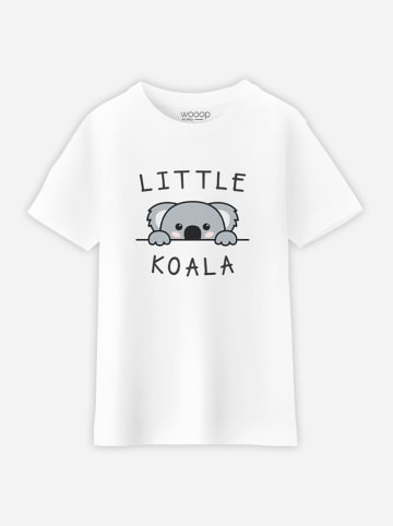 WOOOP Shirt "Little Koala" in Weiß