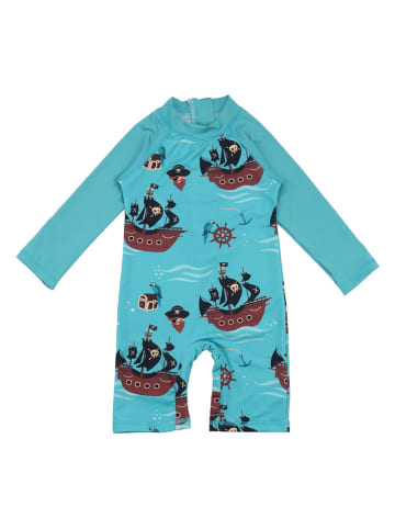 Walkiddy Badeoverall in Türkis