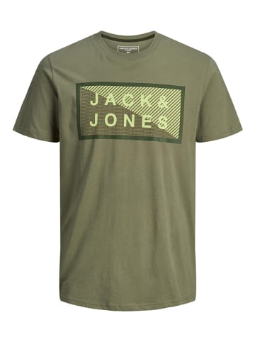 Jack & Jones Koszulka "Shon" w kolorze khaki