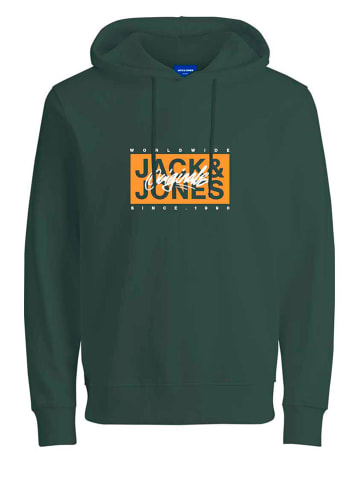 Jack & Jones Hoodie "Races" groen