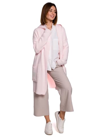 Be Wear Cardigan in Rosa/ Weiß