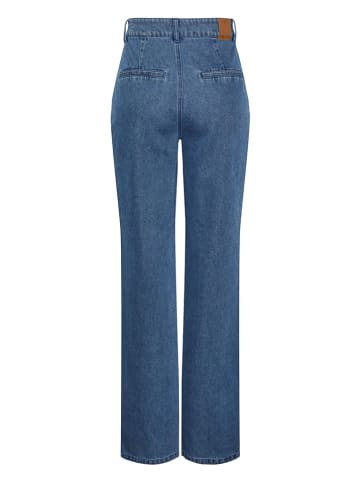 Pieces Spijkerbroek - regular fit - blauw