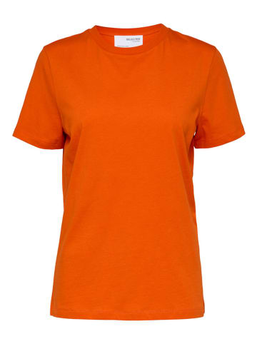 SELECTED FEMME Shirt "My Essential" oranje