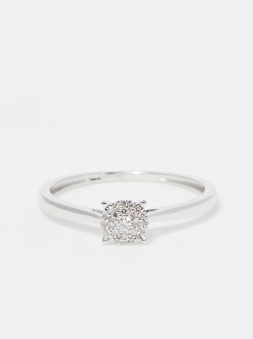 DIAMANTA Weißgold-Ring mit Diamanten