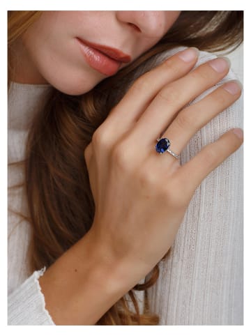 Pandora Zilveren ring met kristal