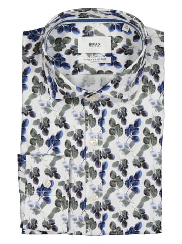 BRAX Koszula "Harold" - Modern fit - w kolorze biało-niebieskim