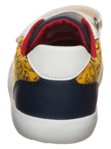 Geox Sneakers wit/geel