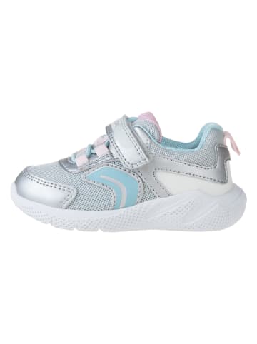 Geox Sneakers in Grau/ Hellblau