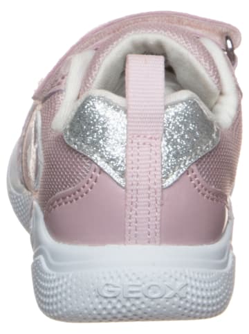 Geox Sneakers lichtroze/zilverkleurig