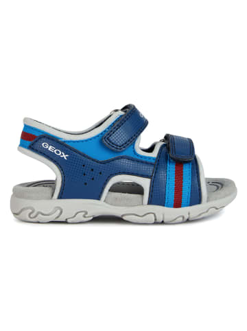 Geox Sandały "Flaffee" w kolorze niebieskim