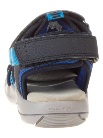 Geox Halbsandalen "Kyle" in Blau/ Dunkelblau