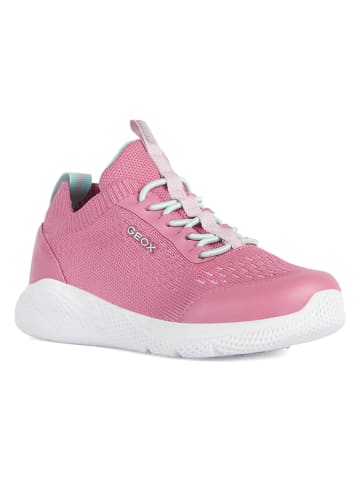 Geox Sneakersy "Sprintye" w kolorze różowym