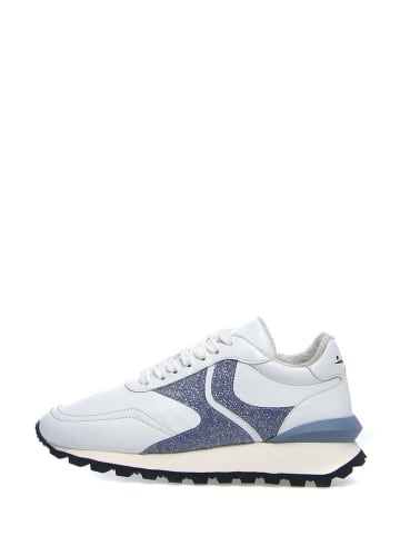 Voile Blanche Sneakersy w kolorze biało-niebieskim