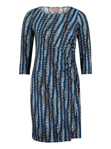 CARTOON Sukienka w kolorze brązowo-niebieskim