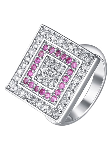 LUXURY AVENUE Zilveren ring met edelstenen