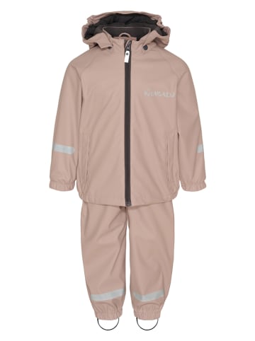 HULABALU 2-delig regenoutfit "Pixy" lichtroze