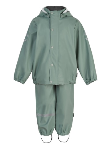 mikk-line 2tlg. Regenoutfit in Grün