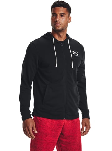Under Armour Sweatjacke in Schwarz