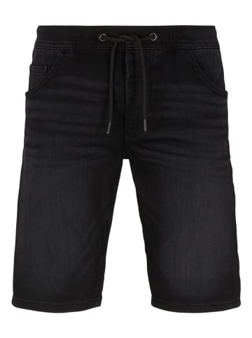 TOM TAILOR Denim Jeans-Shorts in Schwarz
