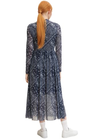 TOM TAILOR Denim Kleid in Dunkelblau