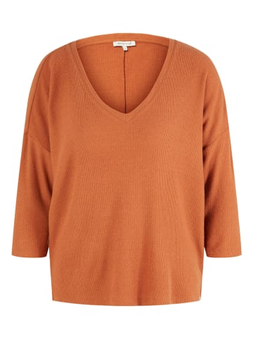 TOM TAILOR Denim Longsleeve in Orange