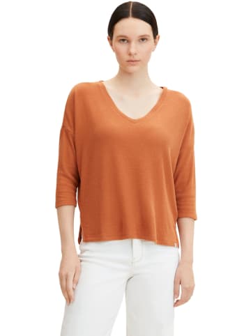 TOM TAILOR Denim Longsleeve in Orange