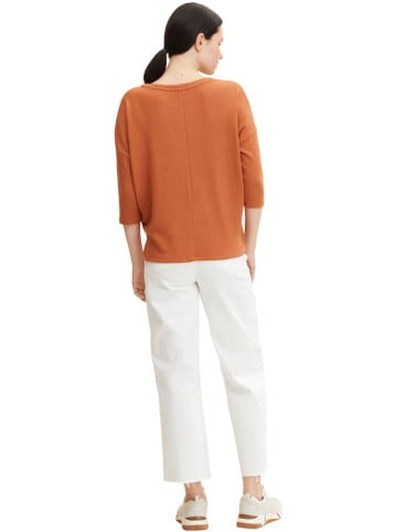 TOM TAILOR Denim Longsleeve in Orange