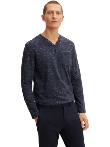 Tom Tailor Longsleeve in Dunkelblau