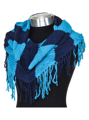 Buff Sjaal blauw/donkerblauw