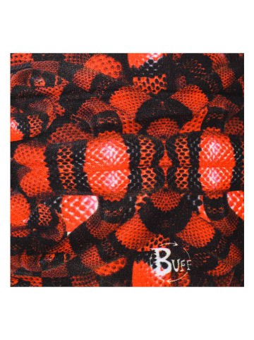 Buff Szal-koło "Snake Motif" w kolorze czarno-czerwonym - 25 x 11 cm