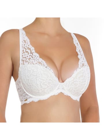 NIKOL DJUMON Biustonosz "Cotton Ella" w kolorze białym