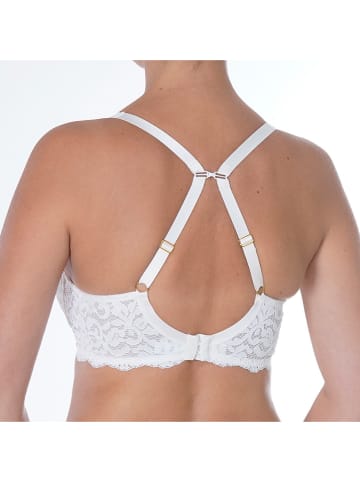NIKOL DJUMON Biustonosz "Cotton Ella" w kolorze białym