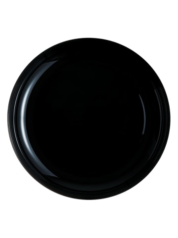 Luminarc Talerz obiadowy "Friend's Time" w kolorze czarnym - Ø 25 cm