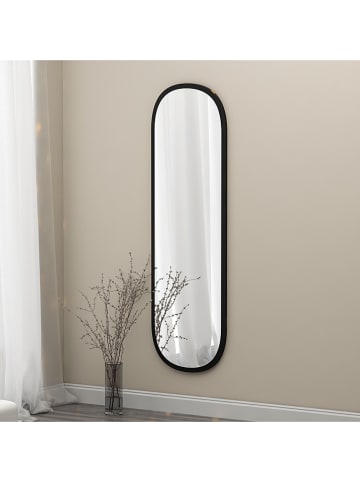 Evila Lustro "Magnum" w kolorze czarnym - 40 x 120 x 2,2 cm