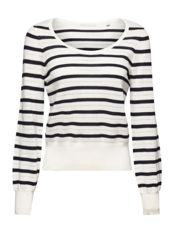 ESPRIT Sweter w kolorze biało-czarnym