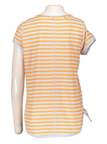 ESPRIT Koszulka w kolorze pomarańczowo-szarym
