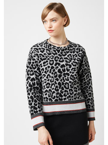 Rodier Pullover in Grau/ Schwarz