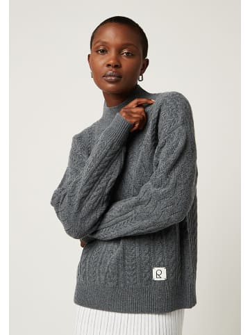 Rodier Wełniany sweter w kolorze szarym